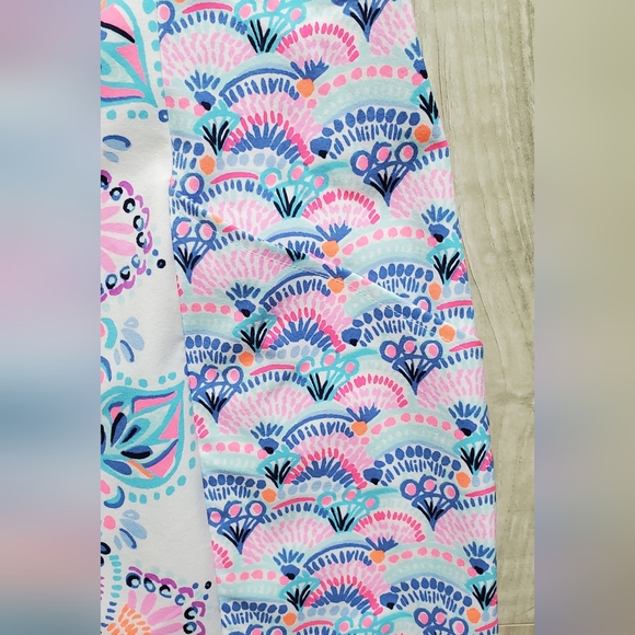 NWT Lilly Pulitzer UPF 50 Luxletic Courtney Shift Dress Resort White Chic - Picture 3 of 7